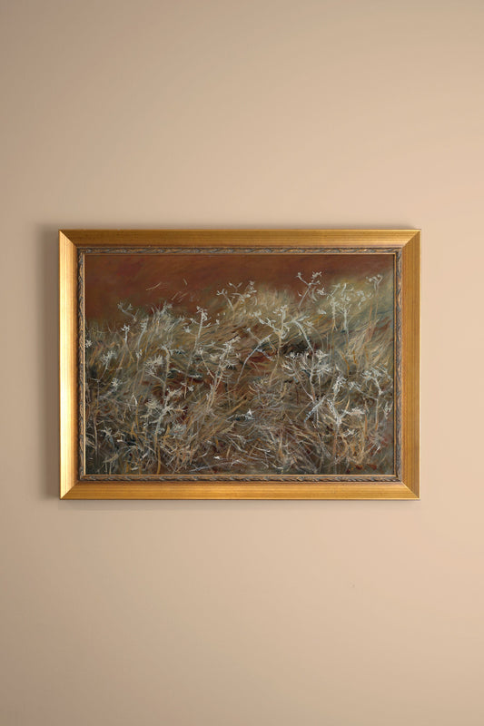 WILD ROOTS, VINTAGE GOLD FRAME