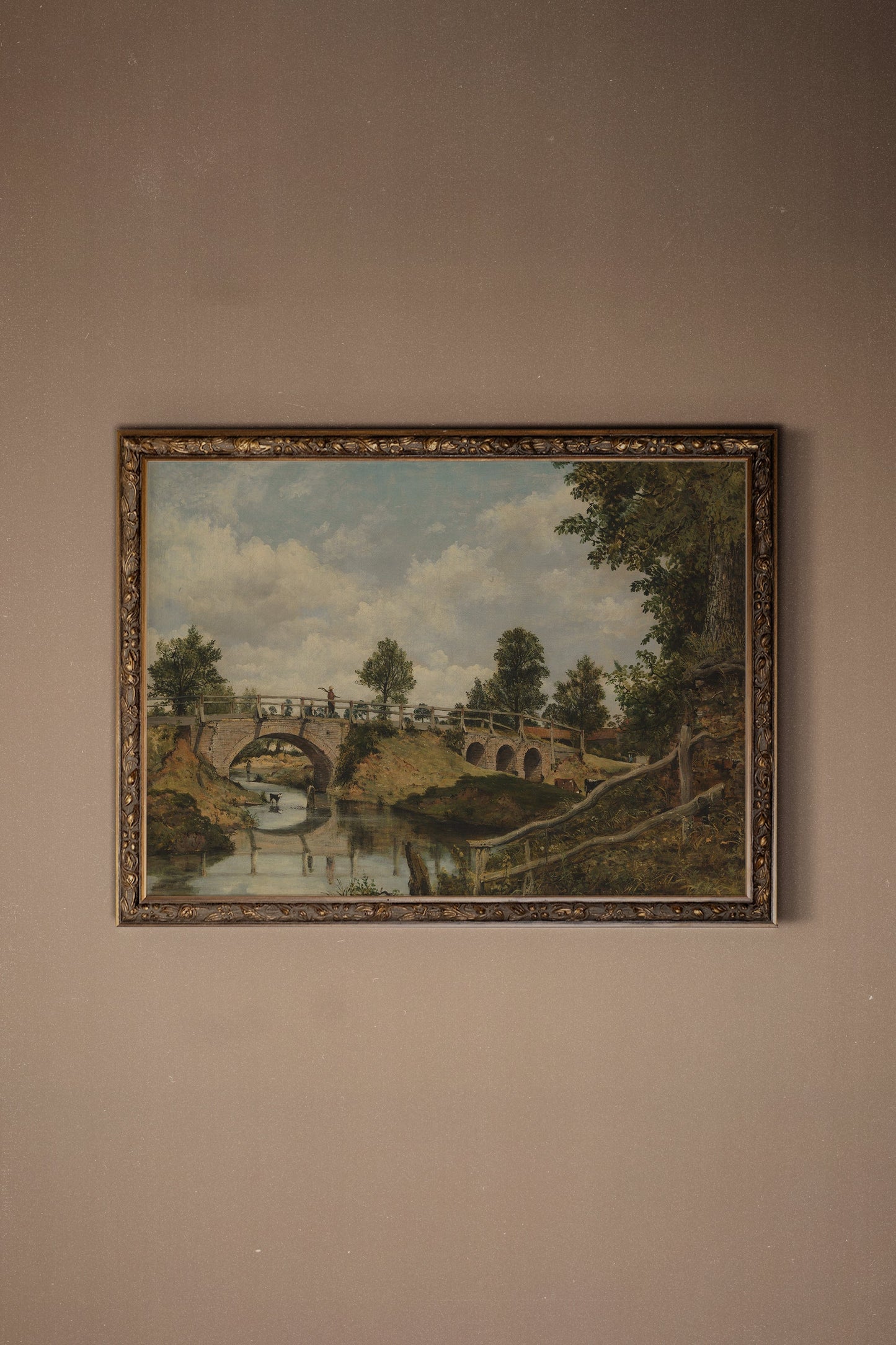 SENTIER DU TEMPS, VINTAGE BRONZE FRAME