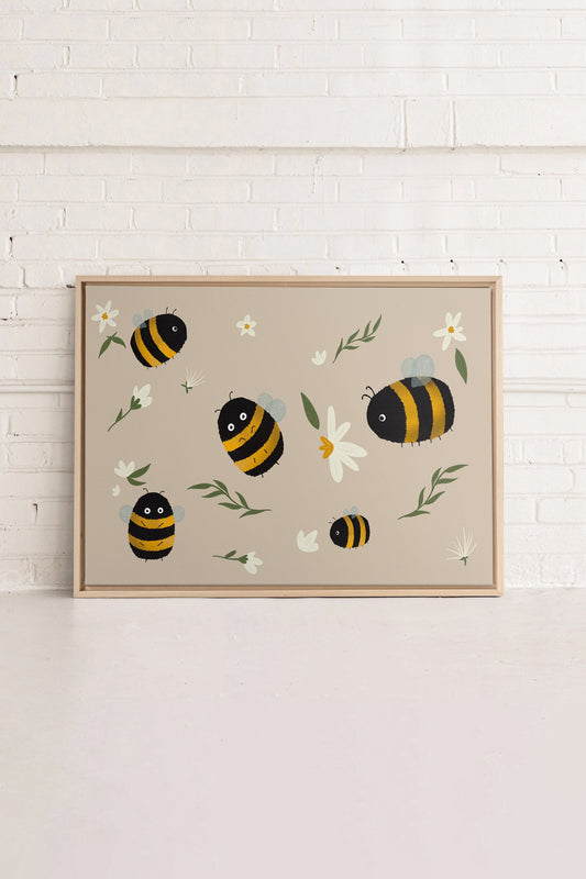 BEES, Work on stretched canvas
