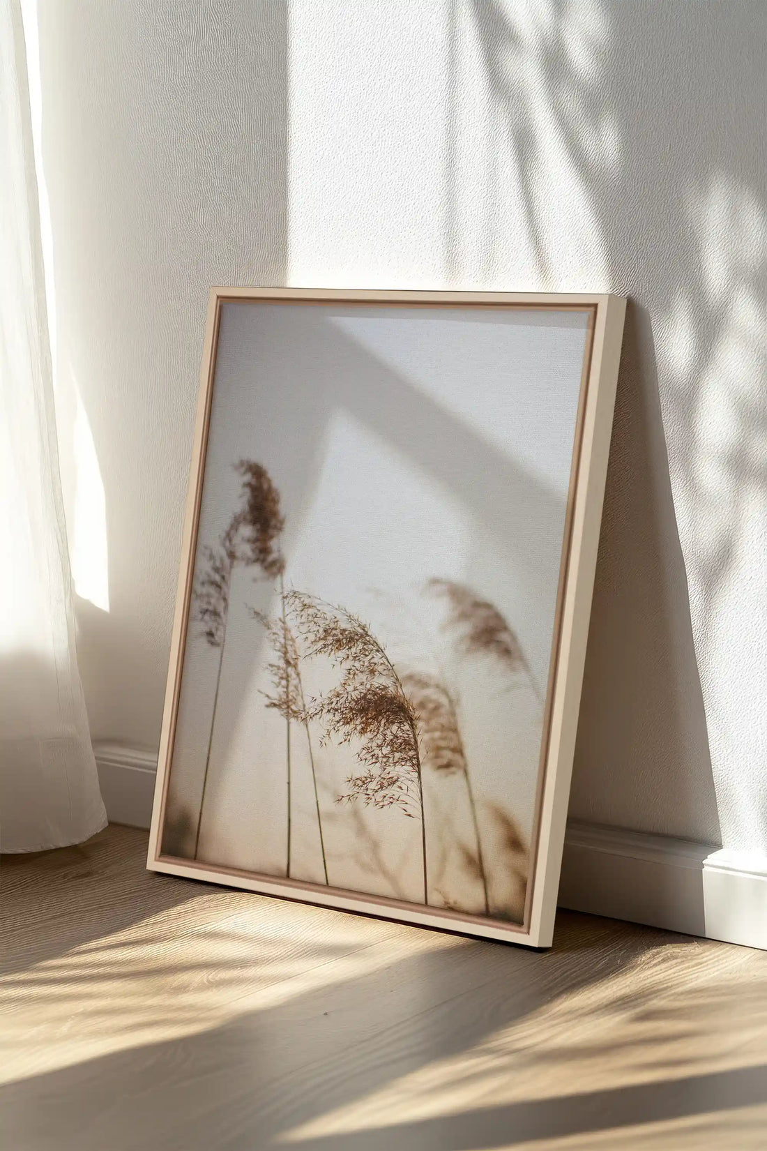 AFTERNOON, Artwork on stretched canvas, framed Natural Light