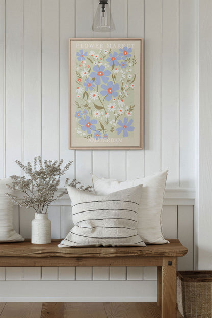AMSTERDAM BLOOM, Work on stretched canvas