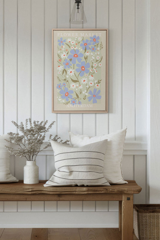 AMSTERDAM BLOOM, Work on stretched canvas