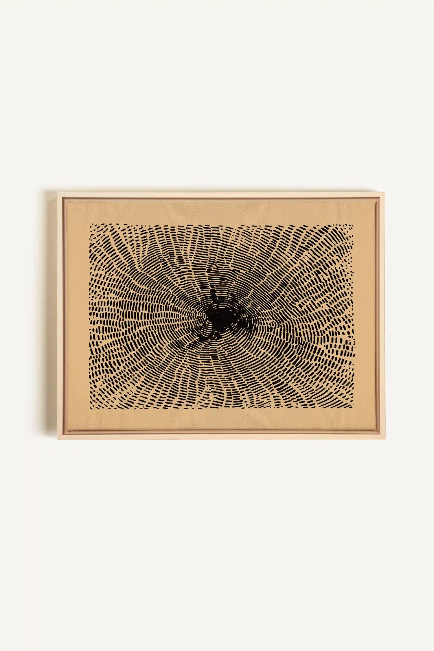 ANCIENT ROOTS, Oeuvre sur toile étirée, encadré Naturel Clair