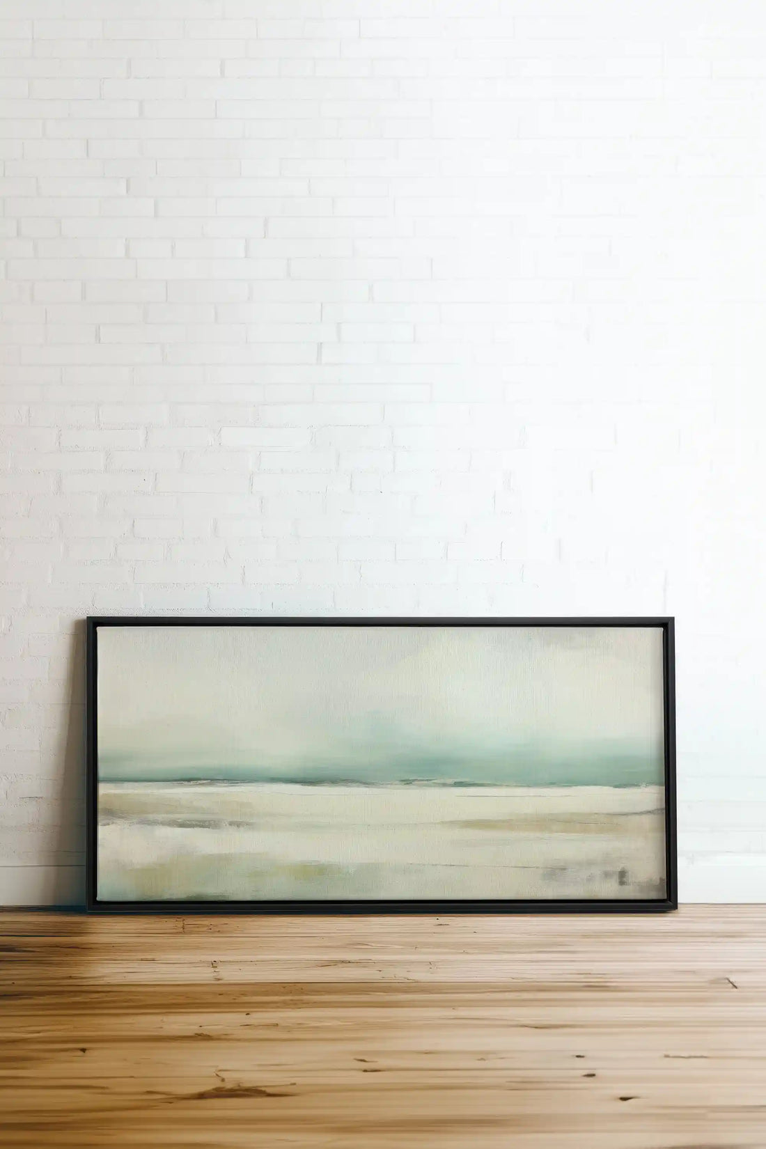 ARTIC STROKES, Artwork on stretched canvas, framed in black