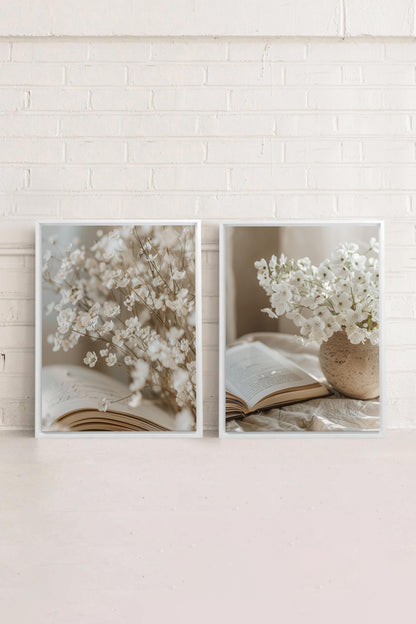 TIMELESS BEAUTY DUO (2 works on stretched canvas)