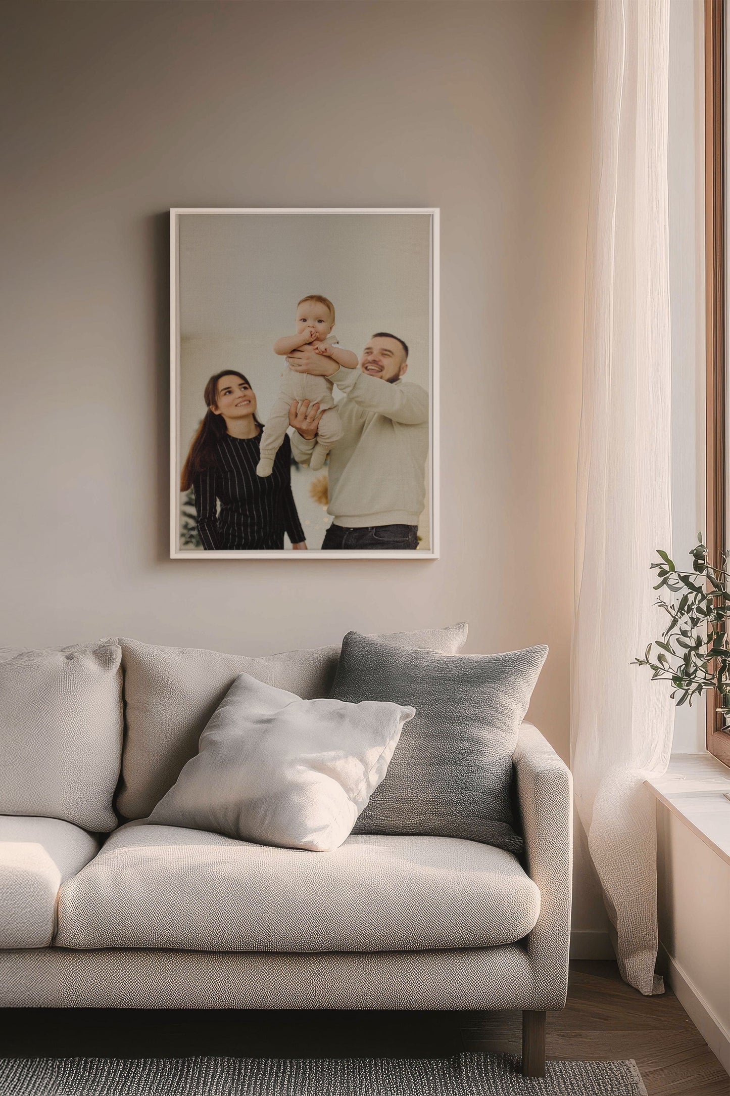 Customized regular stretched canvas