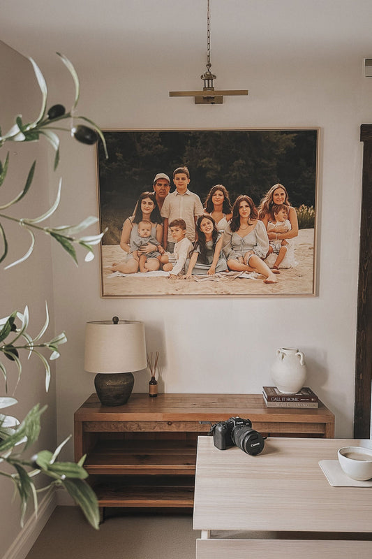 Customized regular stretched canvas