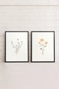 BOUQUET RUSTIQUE (2 works on stretched canvas)