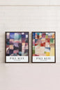 DUO PAUL KLEE (2 Works on stretched canvas)