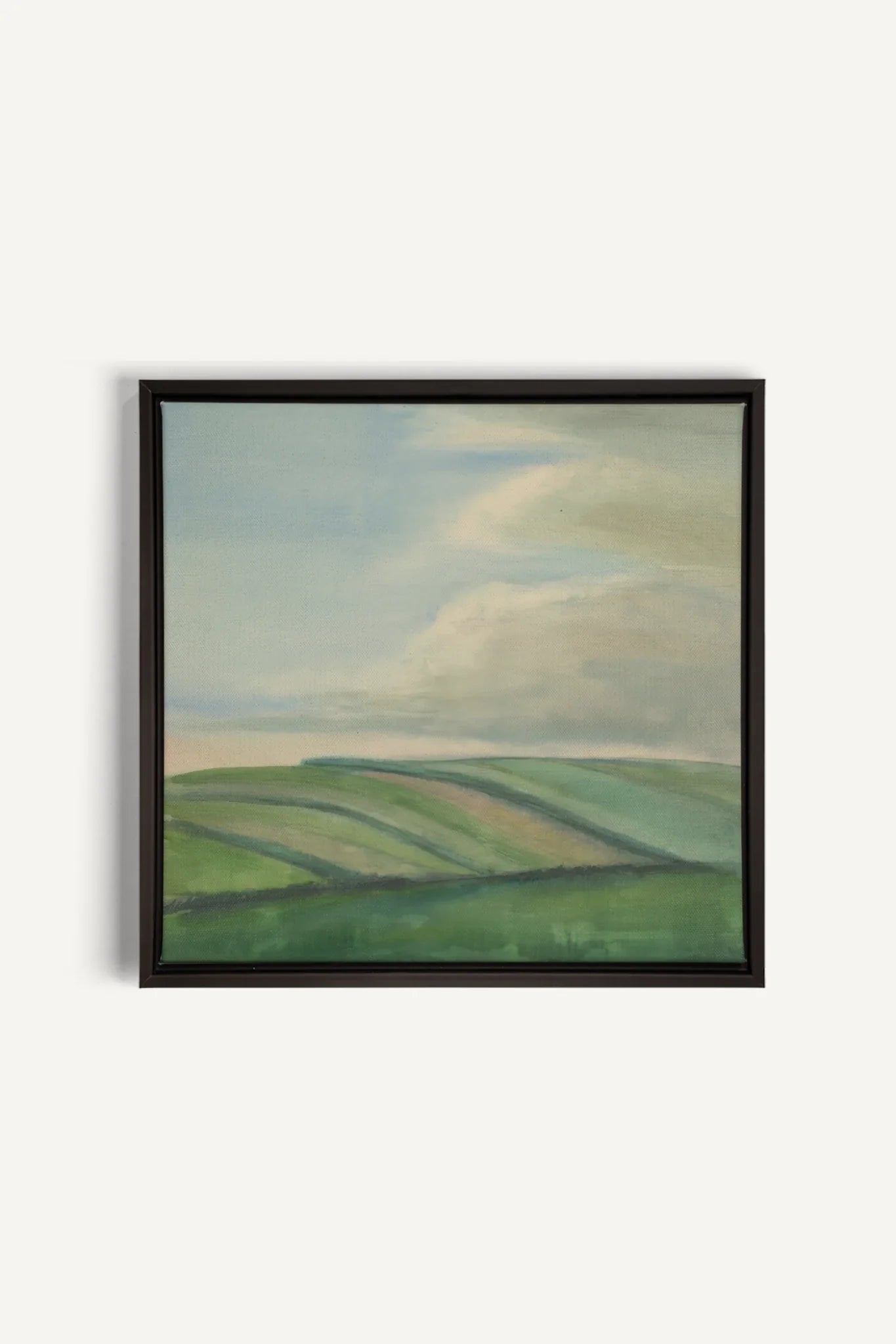 BREATHE THE SKY, Oeuvre sur toile étirée, encadré Noir