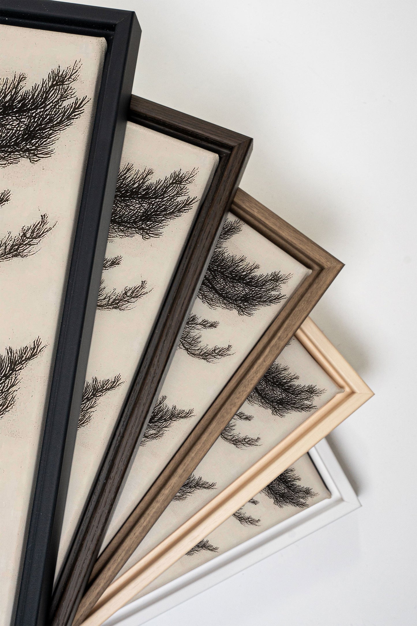 WINDSWEPT PINES, Work on stretched canvas