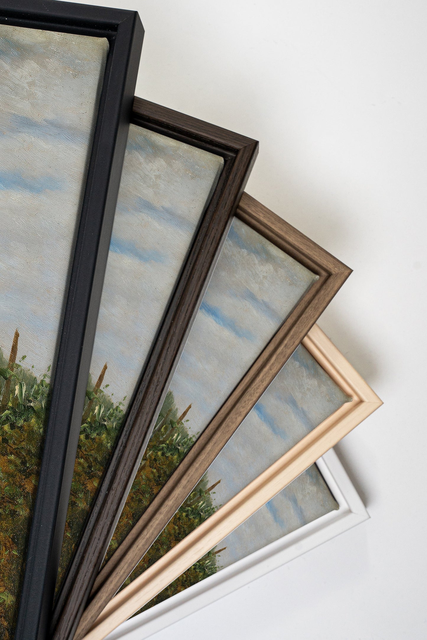 VERSANTS SAUVAGES, Work on stretched canvas