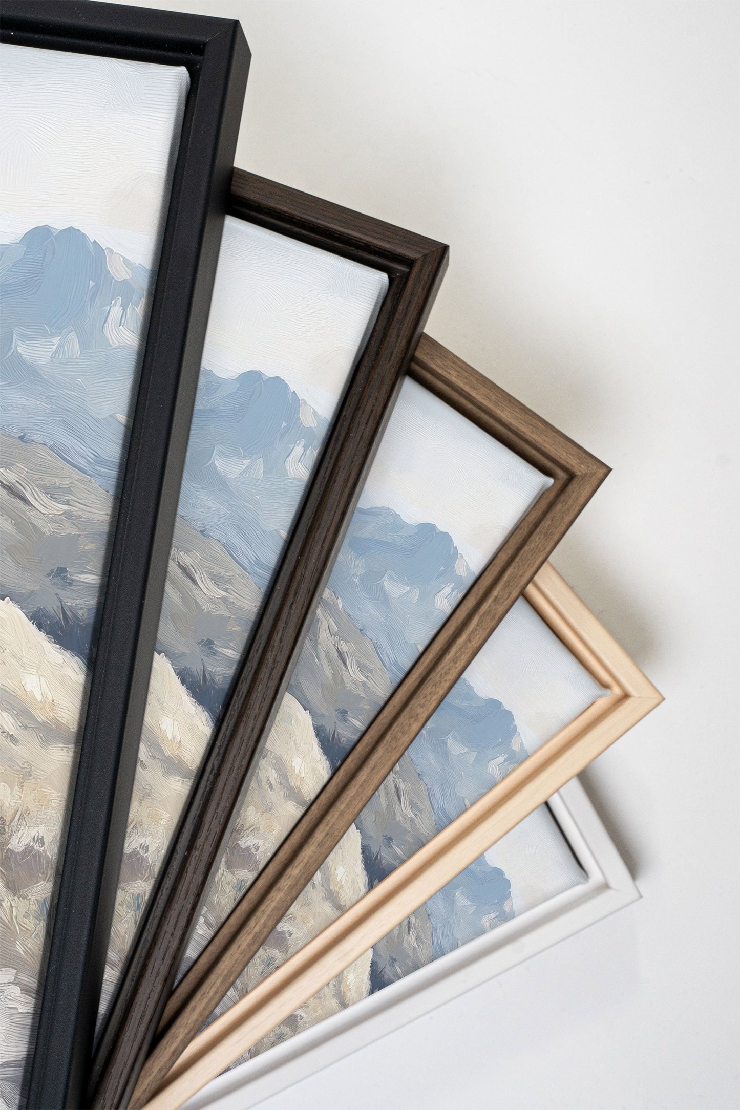 ECLIPSED VALLEYS DUO (2 works on stretched canvas)