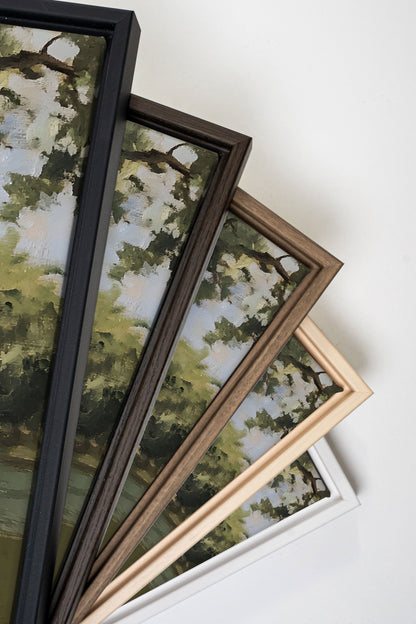 SUMMER AT THE ESTATE, Oeuvre sur toile étirée
