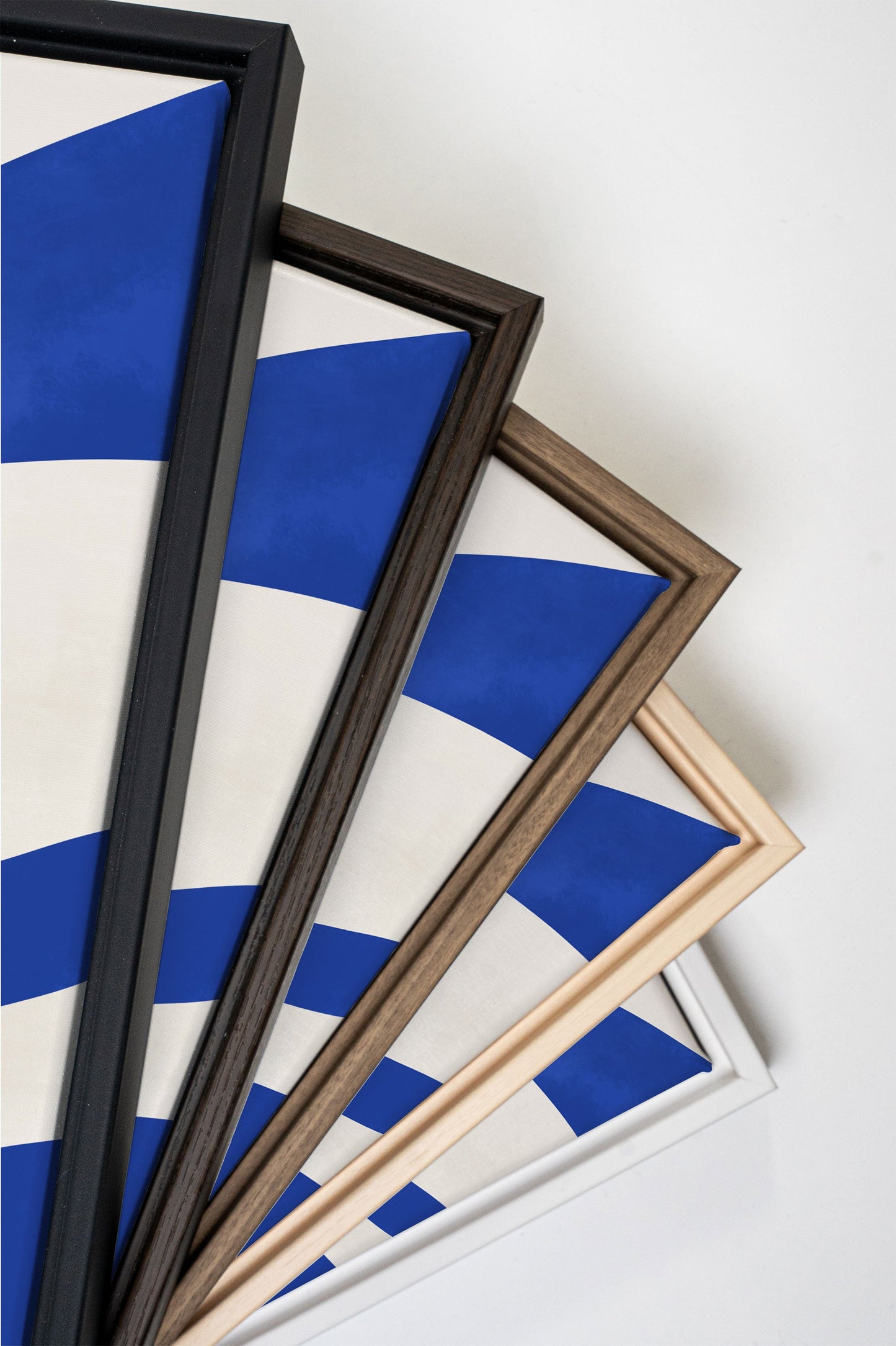 COBALT FLOW, Work on stretched canvas