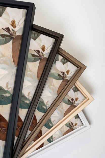 MAGNOLIA BLOOMS, Work on stretched canvas