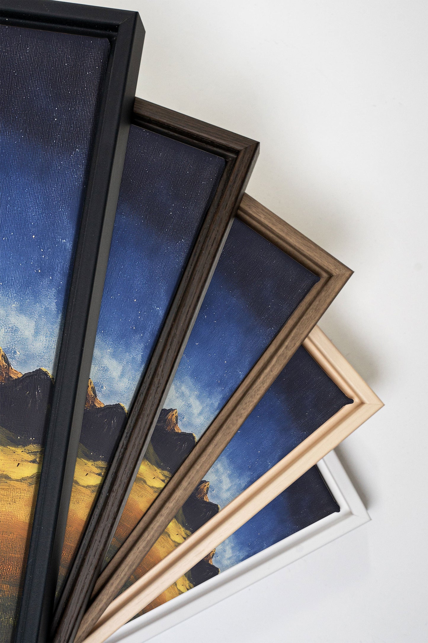 STARLIT HEIGHTS, Work on stretched canvas