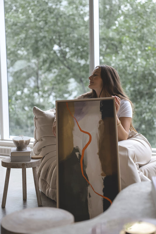 CREVASSE, Work on stretched canvas