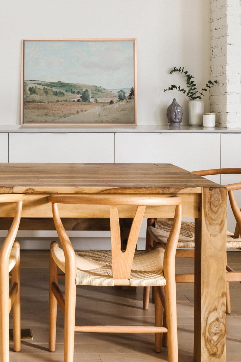 HILLSIDE, printed canvas