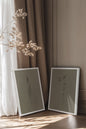 DUO ESPRIT SAUVAGE (2 works on stretched canvas)