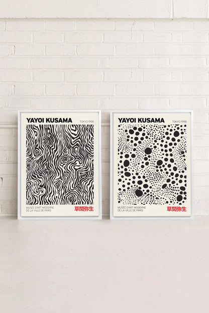 COMBINAISON KUSAMA (2 works on stretched canvas)
