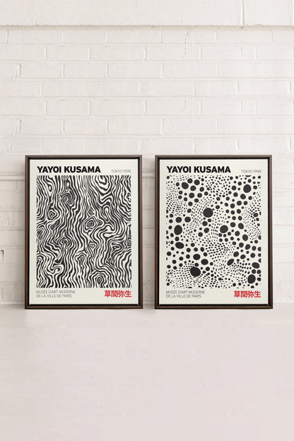COMBINAISON KUSAMA (2 works on stretched canvas)