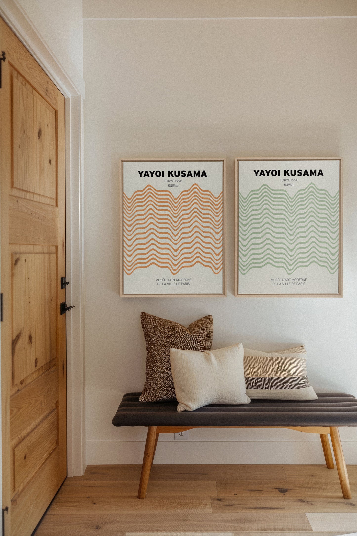 YAYOI COMBINATION (2 works on stretched canvas)