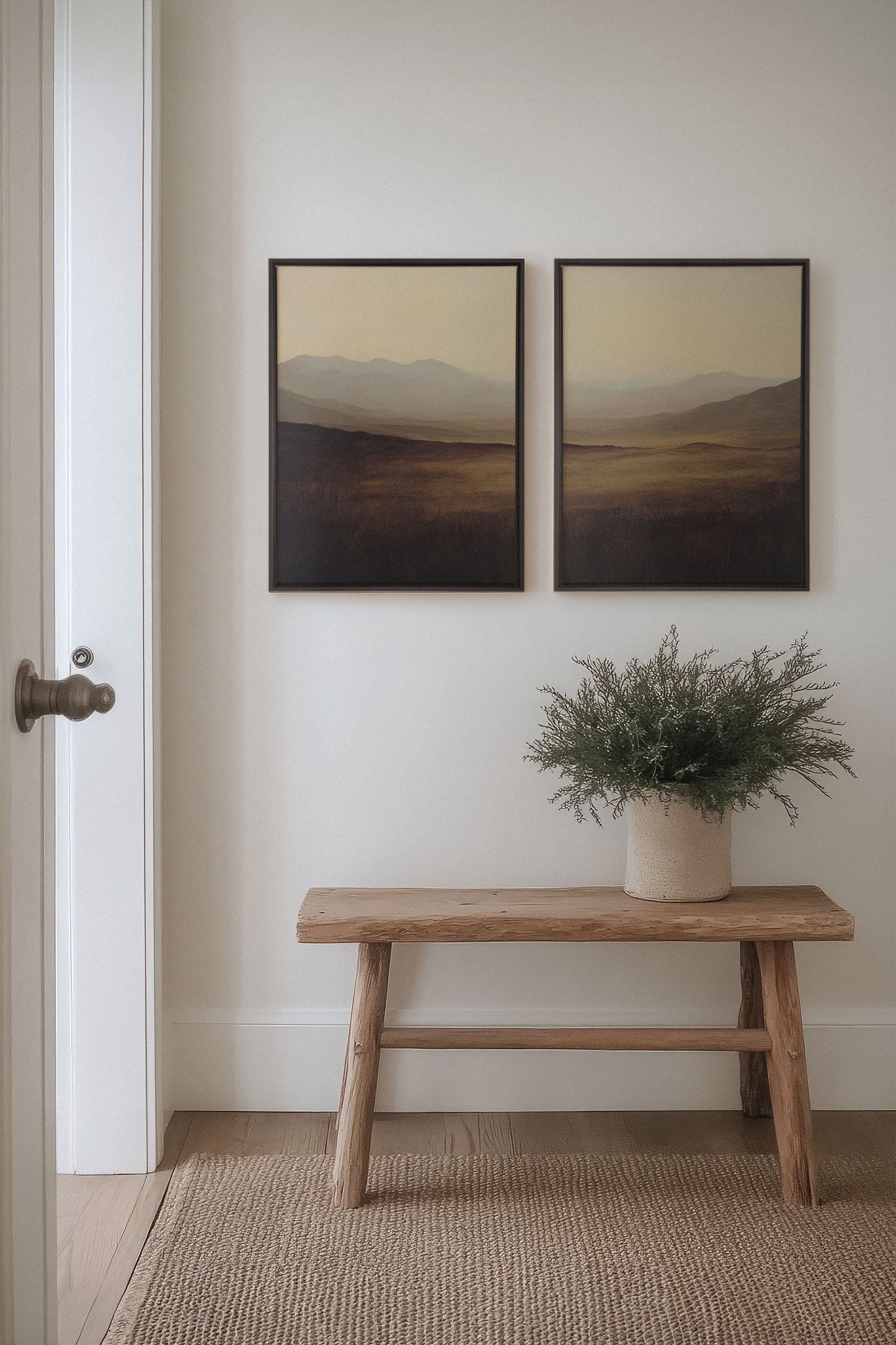 DISTANT DREAMS DUO (2 Oeuvres sur toile étirée)