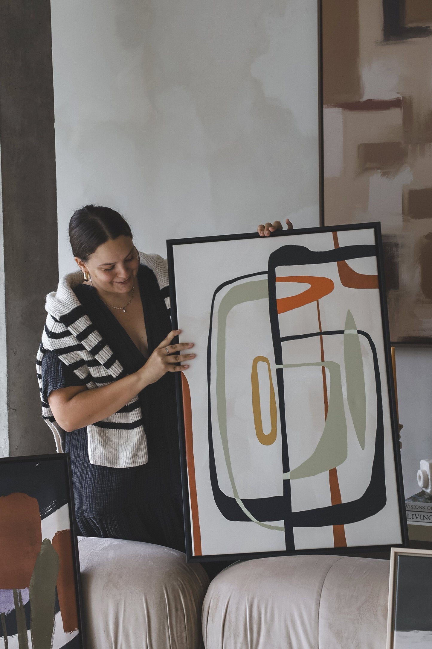 EMOTION, Work on stretched canvas