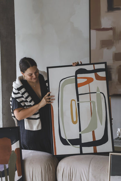 EMOTION, Work on stretched canvas