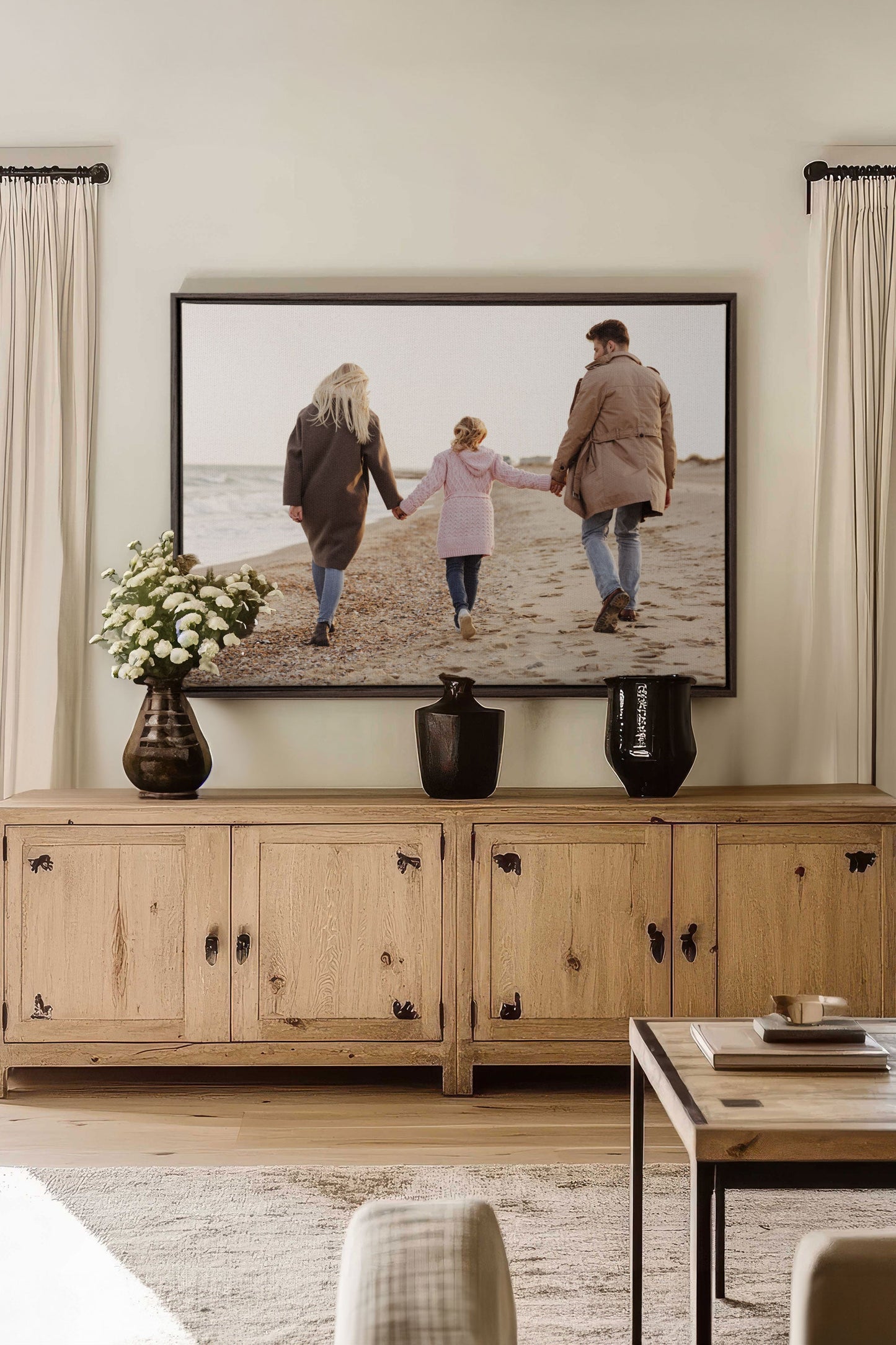 Customized regular stretched canvas