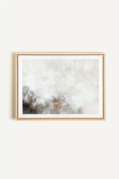 FADED ESSENCE, Oeuvre sur toile étirée, encadré Naturel Clair