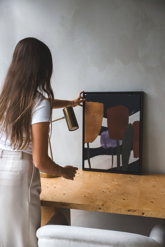 FLORAISONS, Oeuvre sur toile étirée