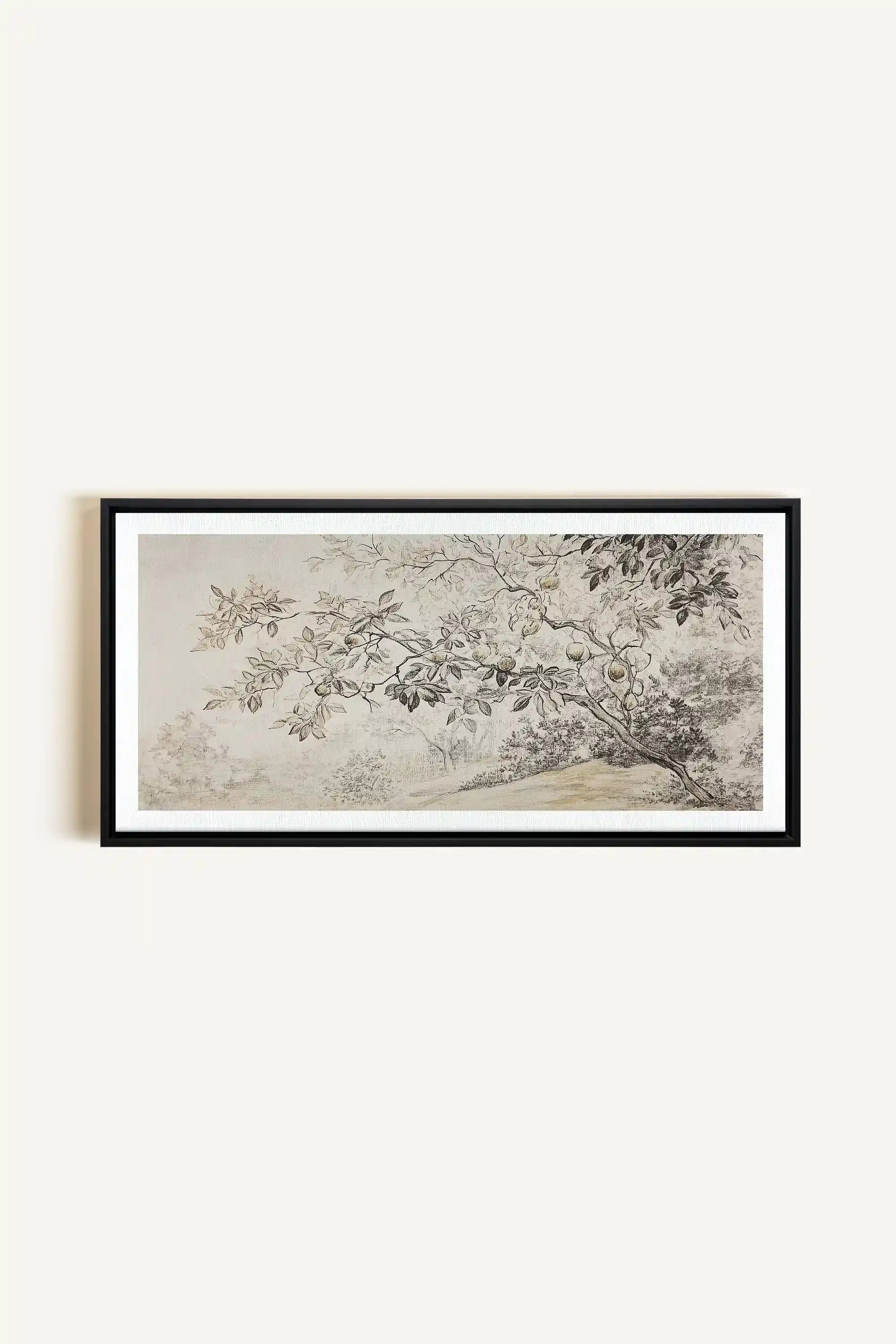 GOLDEN HARVEST, Artwork on stretched canvas, framed in black