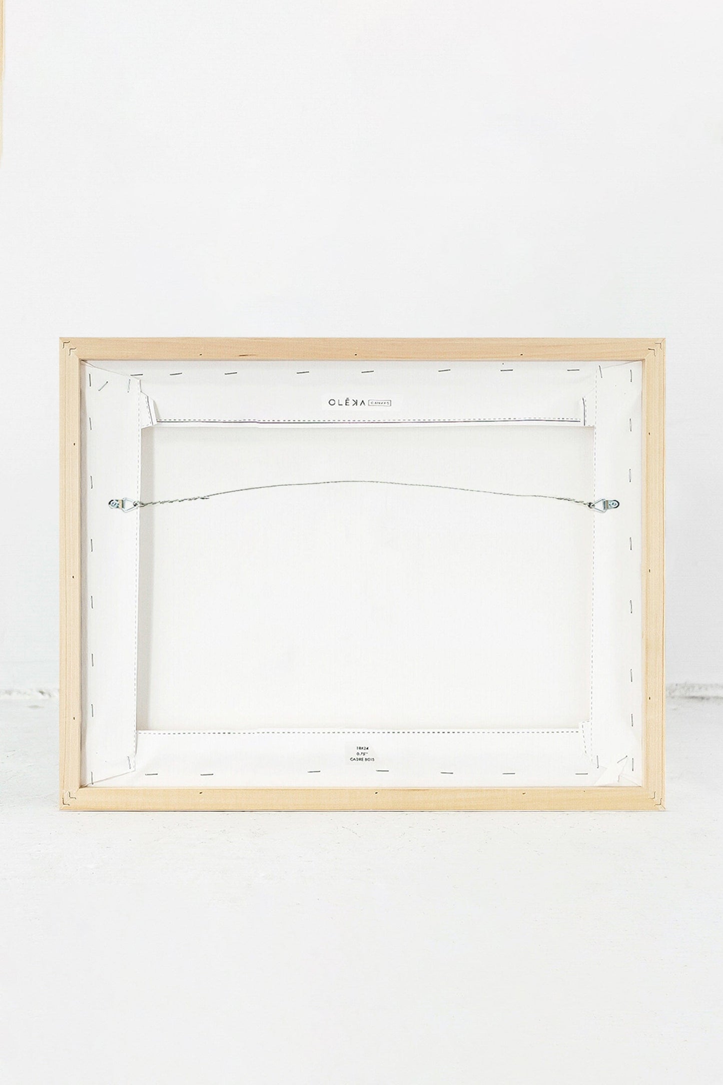 DOUCEUR DE LIN, Work on stretched canvas