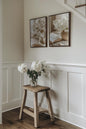 TIMELESS BEAUTY DUO (2 works on stretched canvas)