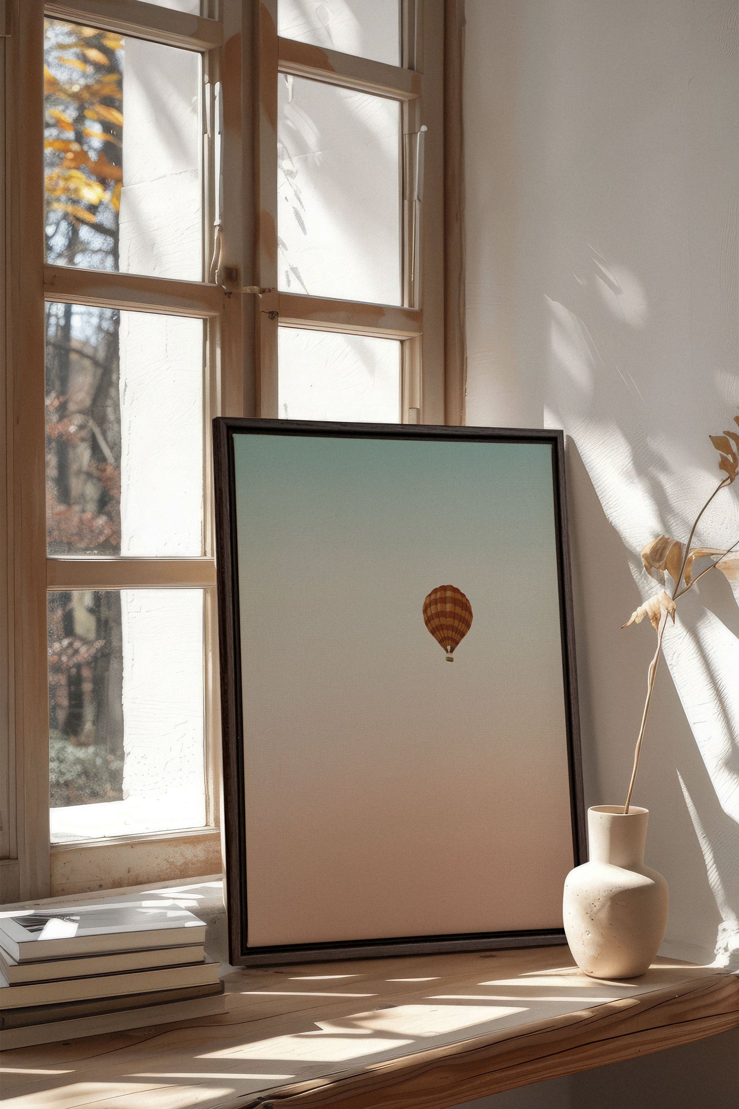 MONTGOLFIÈRE, Work on stretched canvas