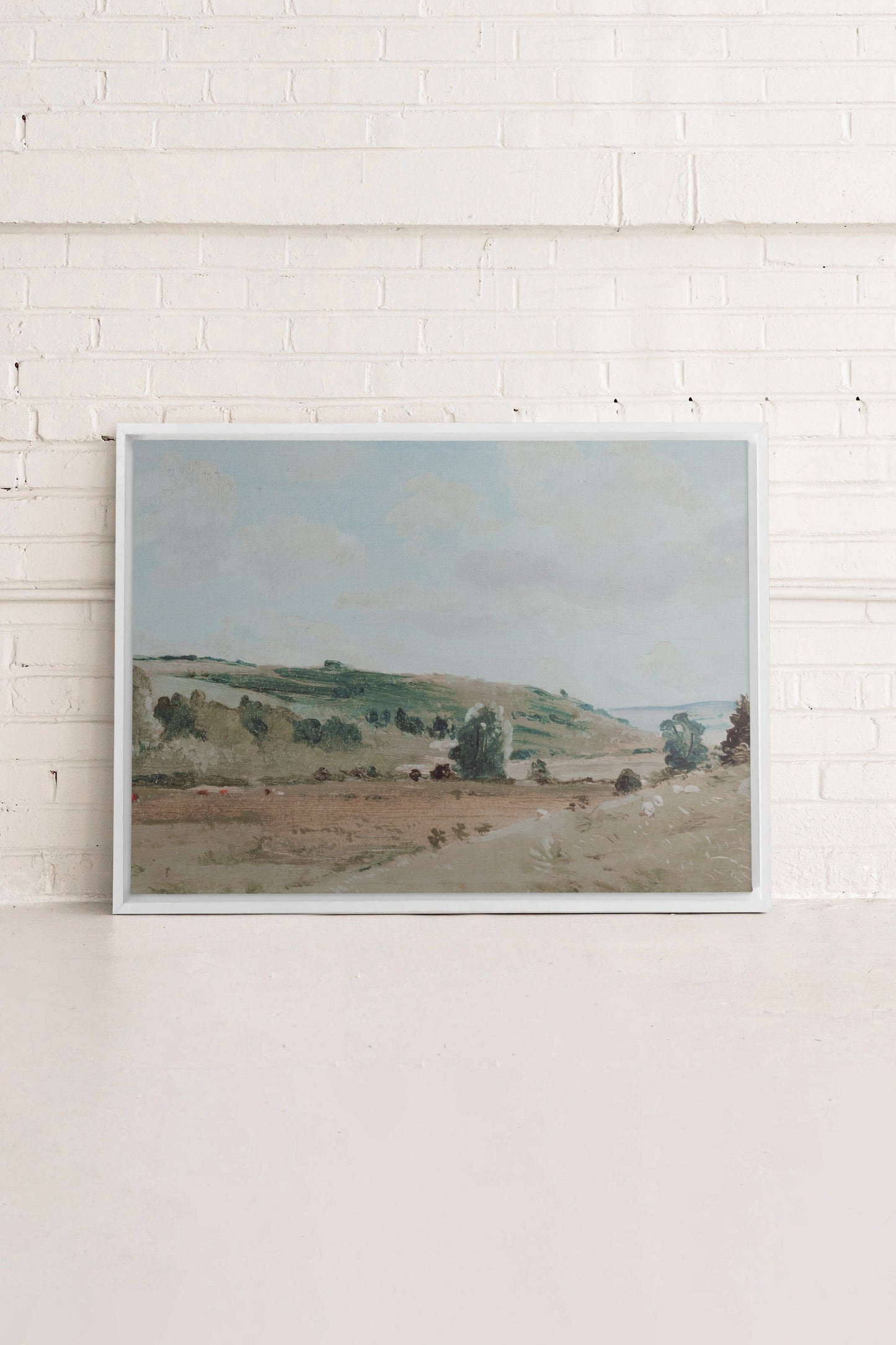 HILLSIDE, printed canvas