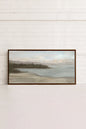 CALM ON THE SHORE, Work on stretched canvas