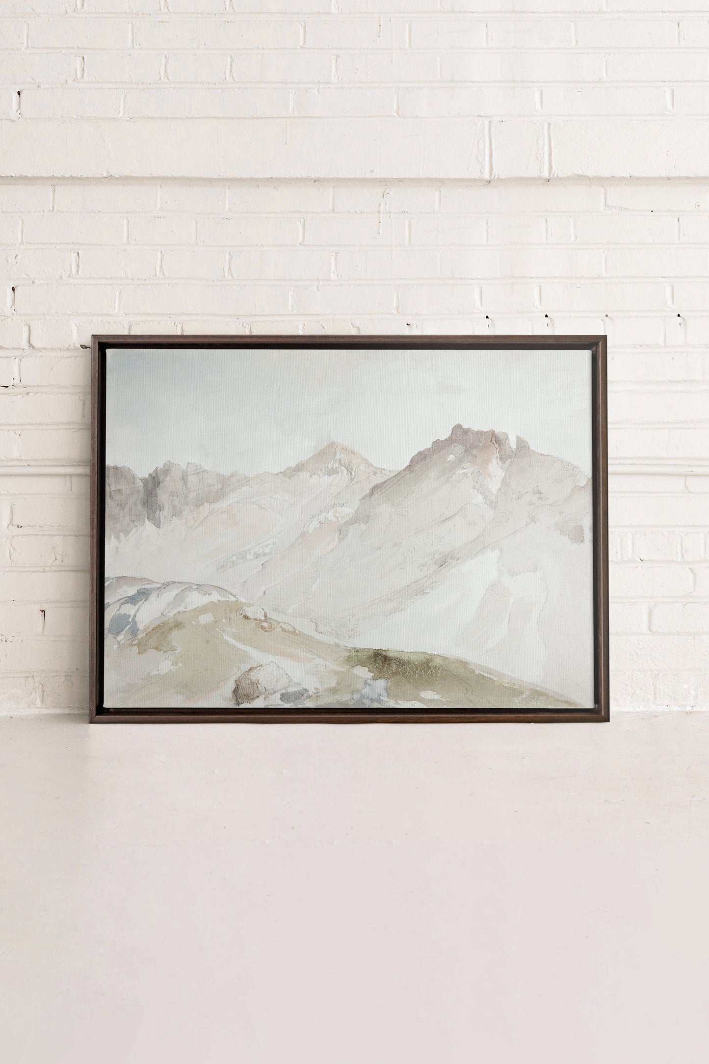 MOUNTAIN VIEW, Work on stretched canvas
