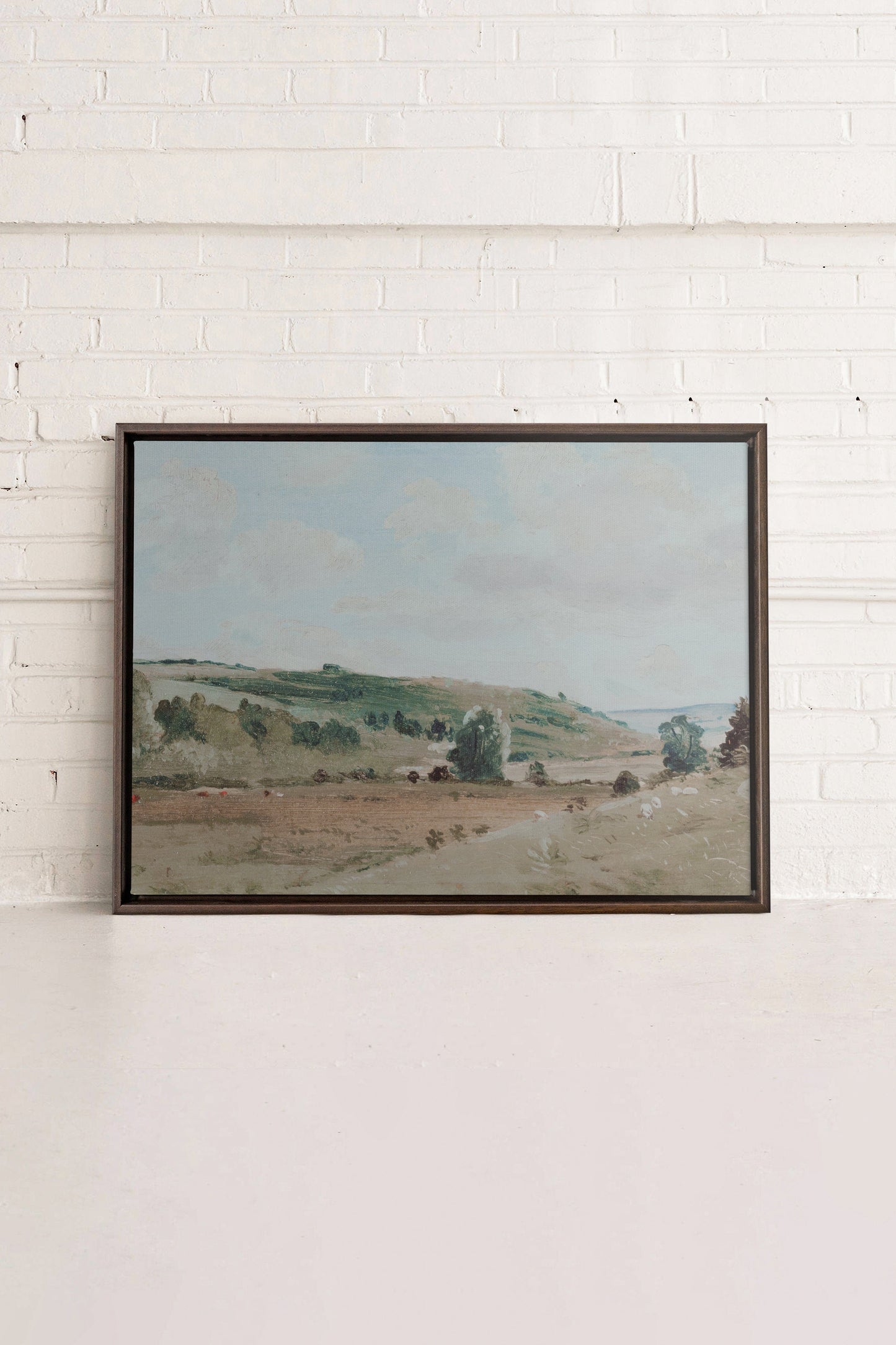 HILLSIDE, printed canvas