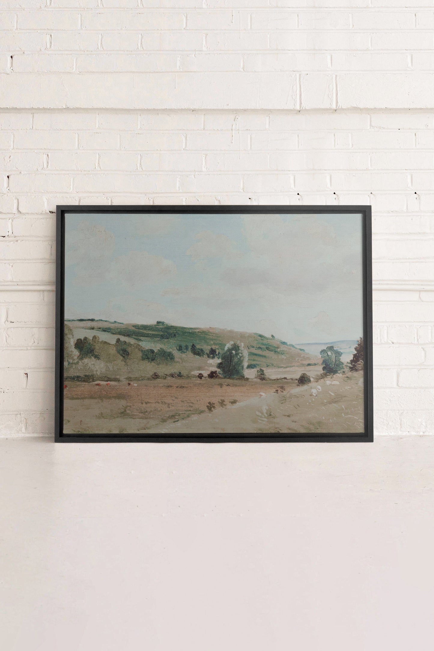 HILLSIDE, printed canvas