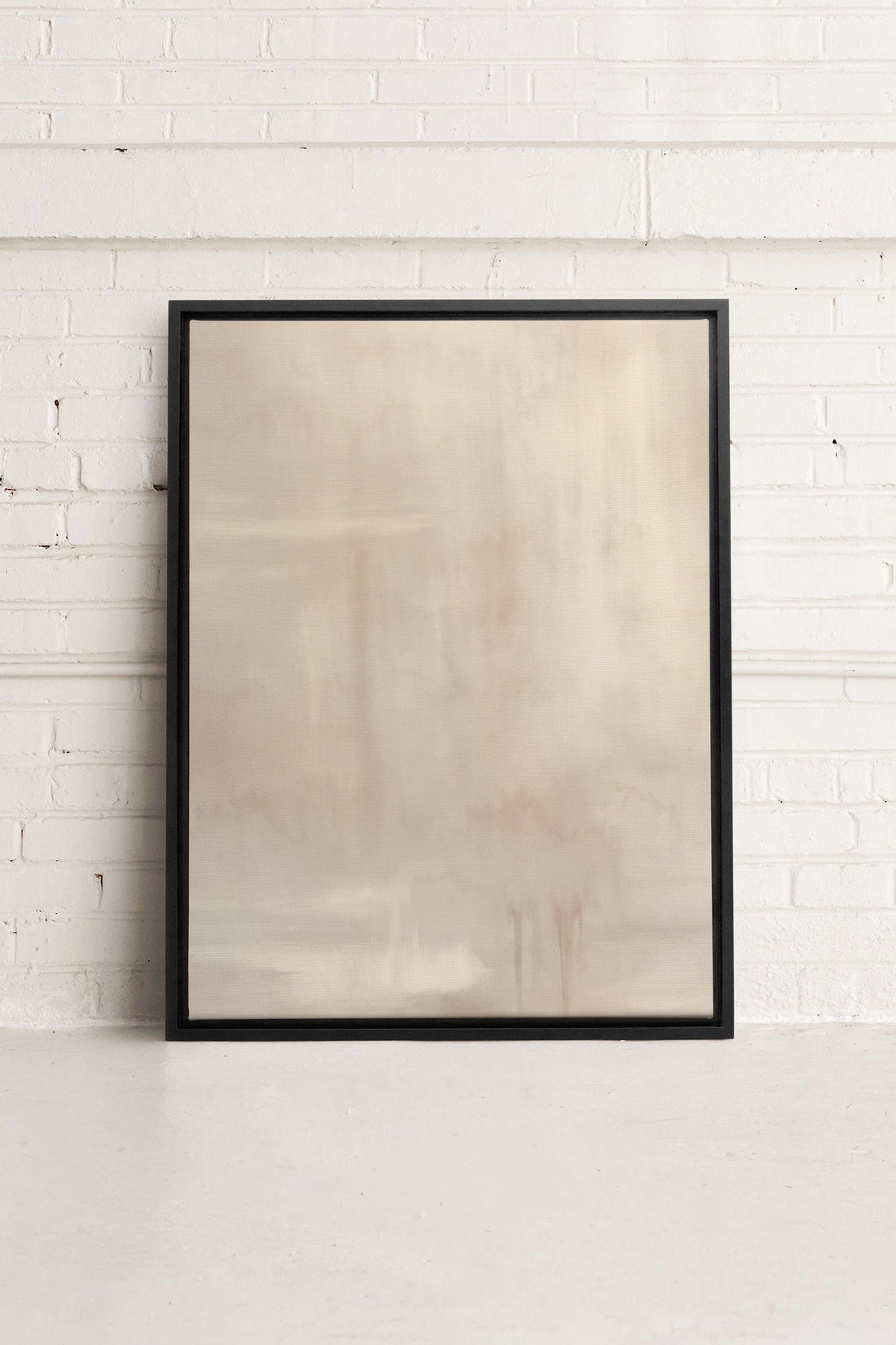 OLEKA CANVAS - ILLUMI, Oeuvre sur toile étirée, encadré Noir