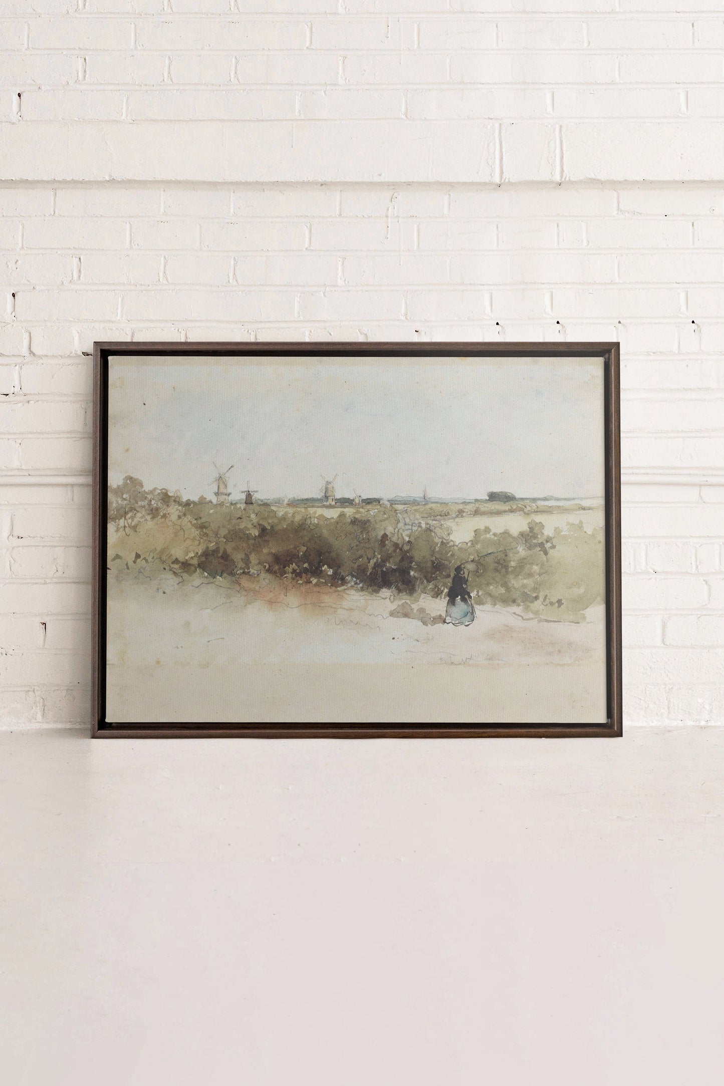VINTAGE FARMHOUSE II, Work on stretched canvas