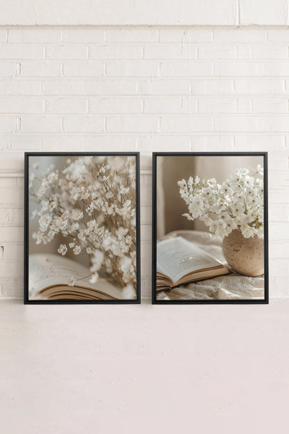 TIMELESS BEAUTY DUO (2 works on stretched canvas)