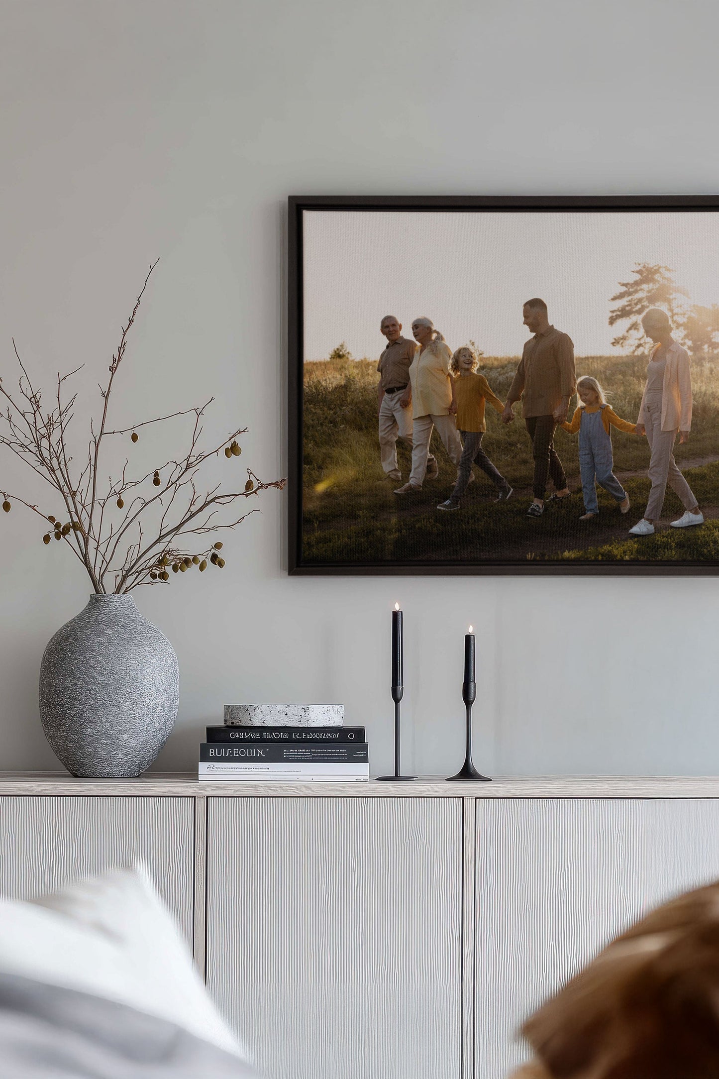 Customized regular stretched canvas