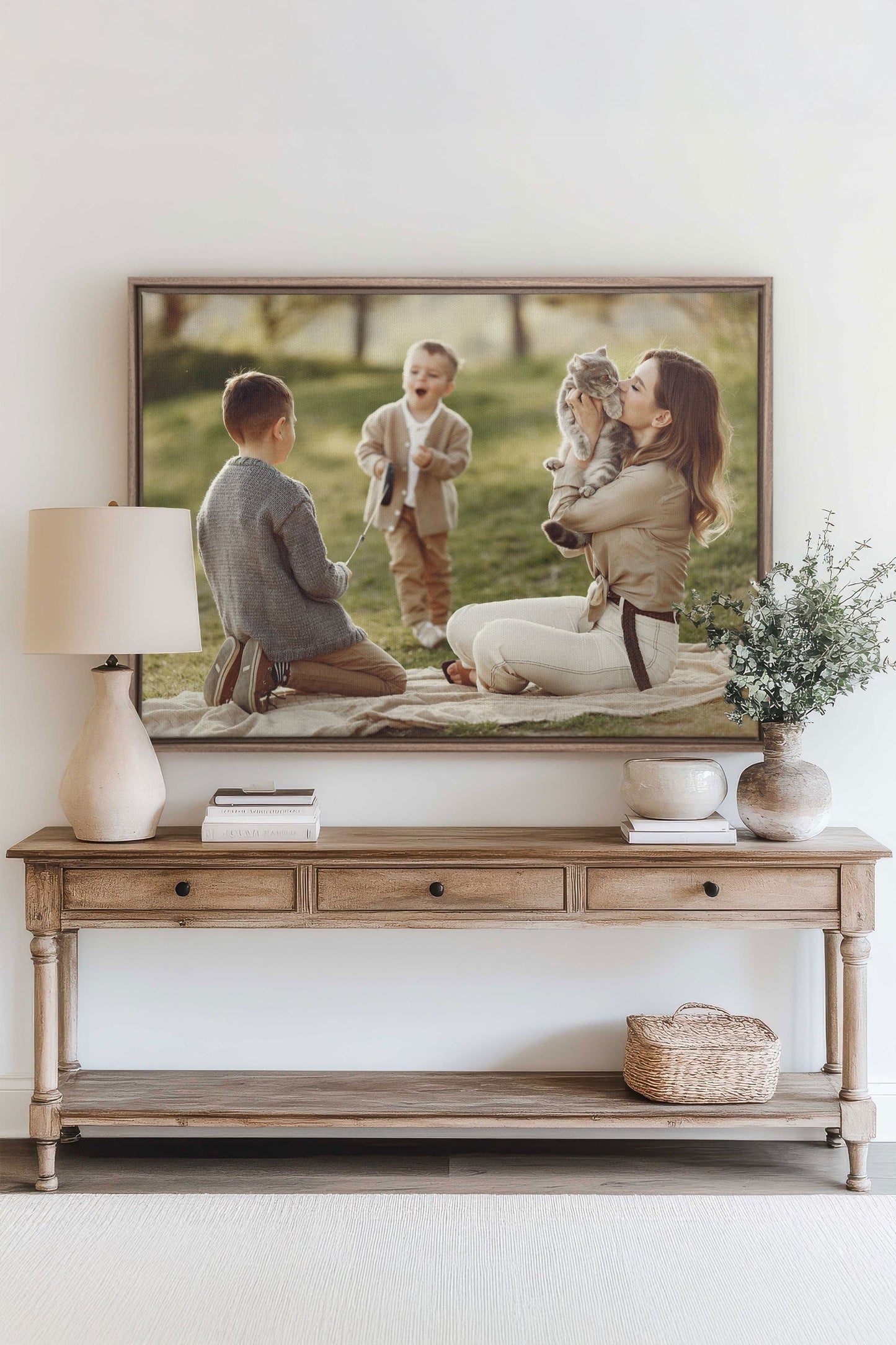 Customized regular stretched canvas