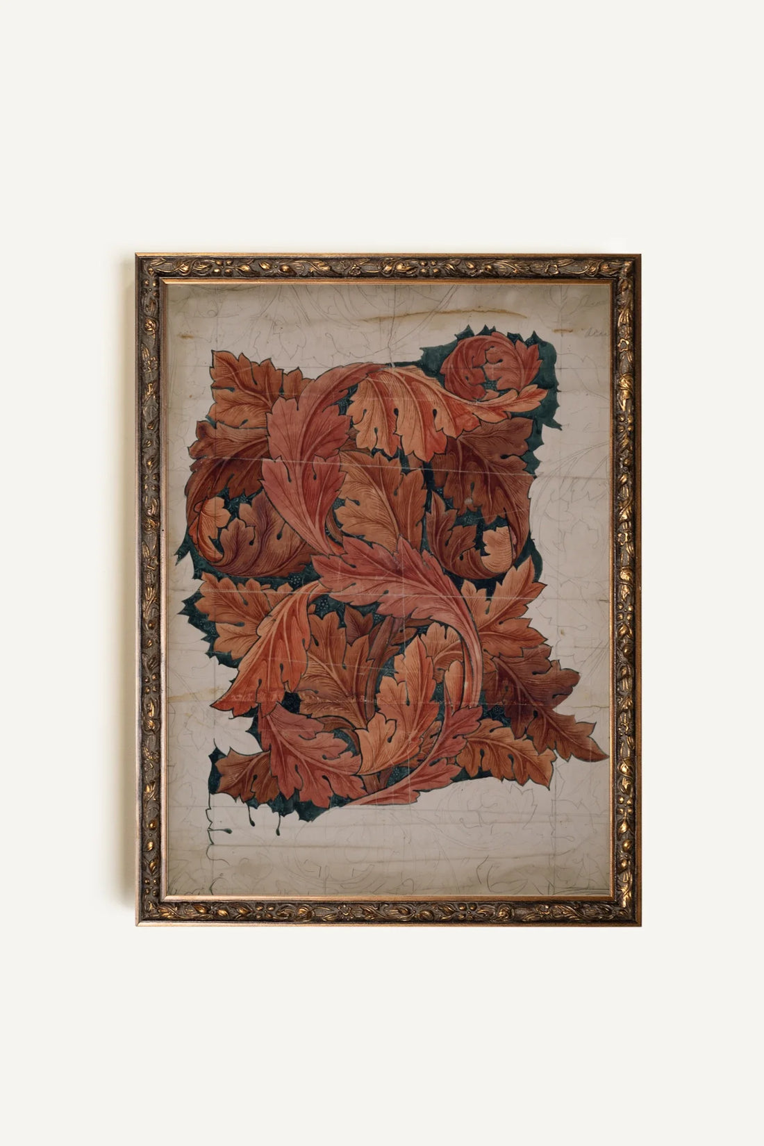 OLK_HLD_1, Oeuvre sur toile rigide, encadré Vintage Bronze