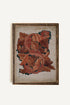 OLK_HLD_1, Oeuvre sur toile rigide, encadré Vintage Bronze