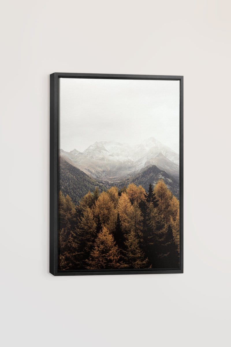 OCTOBER COLORS, Oeuvre sur toile étirée